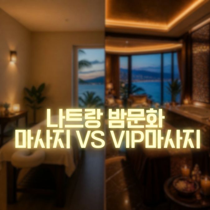 나트랑 밤문화 마사지vsVIP마사지 메인