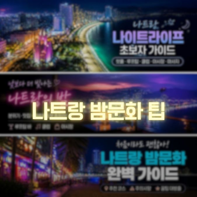 나트랑 밤문화 이용 메인